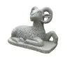 Product image 4 of the product “Aries lying, classic 95cm, left ”